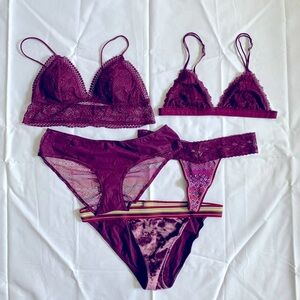 Matching bras and panties